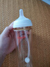 贝亲（Pigeon）自然离乳PPSU重力球吸管奶瓶 双把手240mL6月+(附带6月+12月奶嘴) 实拍图