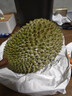 京鲜生马来西亚D197猫山王榴莲冷冻5-5.5斤保5房新鲜水果 实拍图