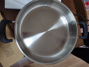 佳佳恋官方旗舰店316L不锈钢电煎锅0涂层家用加深加大电饼铛多功能烙饼锅平底锅早餐机烤肉锅电烤炉电锅 （316全钢）8K34（（2-3人）【34FD】） 实拍图