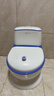 babycarebc马桶坐便器蹲便器儿童马桶仿真马桶坐便圈2-6岁宝宝便盆蒙因蓝 实拍图
