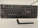 联想生态品牌异能者 有线键盘 商务办公键盘 台式机/小新笔记本适用 防泼溅 手托键盘有线  黑色K102 实拍图