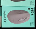 罗技（Logitech）M196 无线蓝牙鼠标 办公鼠标 笔记本商务办公家用 小巧便携 对称手型 石墨灰 实拍图