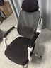 黑白调P4 Pro人体工学电脑椅子办公椅可躺午休椅电竞椅久坐舒适老板椅 霜白(2D腰托+155°带脚托可躺） 实拍图
