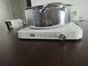 美的（Midea）家用电磁炉电陶炉电池炉2200W大功率猛火新型电磁灶一体微晶面板爆炒炒菜定时火锅炉MC-HGE22BF09 实拍图
