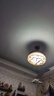 四季沐歌（MICOE）风扇灯LED吊扇灯隐形扇叶简约遥控调光灯具 升级52寸！吸顶式81瓦普瑞光一级能效（隔日达） 实拍图