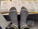 浪莎袜子男100%纯棉秋冬男士抗起球抗菌透气防臭中筒袜吸汗袜男袜 【礼盒装】纯棉抗菌防臭袜 6双 均码 （吸汗透气) 实拍图