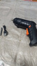 【钜惠让利】充电式电动螺丝刀家用充电小型螺丝批锂电电钻工具 简单配置3件套装（电动螺丝批+钻头+充电线） 实拍图
