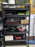 美亿莱 厨房置物架落地不锈碳钢家用微波炉收纳储物架烤箱架子多层 【3层碳钢加厚】长40宽30高80 实拍图