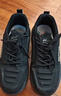 回力（Warrior）官方男鞋冬季款皮面休闲跑步鞋男老爹鞋子男士运动鞋男黑卡其43 实拍图