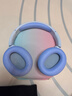 漫步者（EDIFIER）【爆款推荐】W820NB双金标主动降噪无线头戴式蓝牙耳机游戏音乐运动学生网课耳麦适用于安卓苹果 【升级版】湖光蓝+彩色耳机包 实拍图