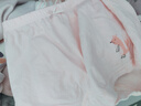 好孩子（gb）儿童内裤女 母婴A类女孩纯棉内裤 5A抗菌平角内裤女-3条装粉红 实拍图