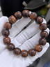 妍韵珠宝精品14*13mm海南黄花梨木手串正品把件文玩念珠男女士款佛珠手链 实拍图