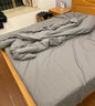 京东京造 悦柔床单单件 120g加厚耐用 A类磨毛床罩 230x250cm 科技灰 实拍图