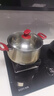 爱仕达（ASD）汤锅316L食品级加厚不锈钢煮粥锅复底蒸奶锅24CM燃气电磁炉通用B5 实拍图