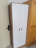 易宝林衣柜家用卧室翻开门简约衣柜出租房现代简约衣橱收纳储物柜大衣柜 原木风80cm二门【送上门】 实拍图