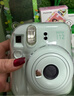 INSTAX富士instax立拍立得 一次成像相机 mini12精美礼盒 薄荷精灵 含10张fafa花边相纸 实拍图