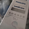 飞利浦（PHILIPS）【肖战推荐】声波电动牙刷钻石3系 年货节礼物 情人节情侣送男生/女友 微泡水流HX5181/01皓月白 实拍图