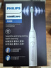 飞利浦（PHILIPS）【肖战推荐】声波电动牙刷钻石3系 年货节礼物 情人节情侣送男生/女友 微泡水流HX5181/01皓月白 实拍图