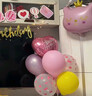 多美忆生日场景布置生日气球氛围道具儿童男孩女孩铝膜装饰彩云宝宝6件 实拍图