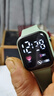 其他品牌高颜值LED手表时尚方形学生科技感超强夜光数字个性运动 墨绿色 实拍图