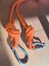 阿尔纳斯晾衣绳室内免打孔凉衣绳神器户外挂晒衣服晒被子防风绳子 6mm桔色5米【含收纳袋】 实拍图