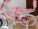 永久儿童自行车3-8岁小孩脚踏单车宝宝中大童女孩公主款童车 【升级-白胎】小猫粉+护具礼包 16寸 实拍图