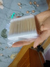 海氏海诺医用棉签棒一次性双头脱脂棉成人婴儿掏耳朵化妆消毒棒凑单100只 实拍图
