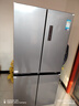 美的（Midea）慧鲜480升双变频一级能效十字四开门双开对开门超薄家用电冰箱风冷大容量政府补贴 BCD-480WSPZM(E) 实拍图