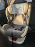 Heekin德国 儿童安全座椅汽车用0-4-12岁婴儿宝宝360度旋转ISOFIX硬接口 时尚灰(ISOFIX+360度旋转) 实拍图