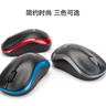 罗技（Logitech）M185鼠标 无线鼠标 办公鼠标 对称鼠标 黑色灰边 带无线2.4G接收器 实拍图