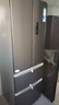 美的（Midea）325L法式四开门冰箱小户型超薄风冷无霜一级能效变频节能净味以旧换新BCD-325WFPM(E)国家补贴 实拍图