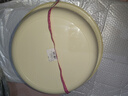 新款圆形家用洗脸盆加厚卫生间厨房洗衣洗菜洗脚宿舍泡脚盆 奶油黄 大号plus【直径37CM】 实拍图