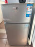 志高（CHIGO）小冰箱迷你小型家用冷藏冷冻两用宿舍出租房用双门办公室电冰箱节能省电 【一级能效】76L银色【三天约一度电】 实拍图