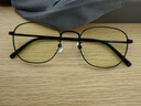 米家小米防蓝光眼镜 平光无度数防辐射眼镜手机电脑男女黑色 实拍图