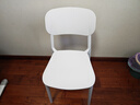 全品屋餐椅凳子塑料椅子办公椅靠背休闲椅书桌椅学习椅化妆椅电脑椅 实拍图