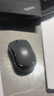 罗技（Logitech）M220 轻音鼠标 无线鼠标 办公鼠标 对称鼠标 带无线微型接收器 灰黑色 实拍图
