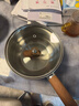 苏泊尔304不锈钢汤锅奶锅煮面锅木纹手柄18cm复底通用ET18JHBS01-WD 实拍图