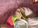 安杰儿磨牙棒婴儿防吃手六个月小月龄宝宝咬胶玩具 手环草莓牙胶  实拍图