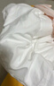 京东京造大白被100%原生纤维A类磨毛保暖春秋被子四季被芯3斤学生宿舍1.5m 实拍图