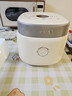 九阳（Joyoung）0氟系列珐琅瓷釜3升蜜罐电饭煲 4~6人家用0特氟龙电饭锅微压35分钟快煮多功能柴火饭杂粮饭30NF02 实拍图