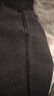 皮尔卡丹（pierre cardin）牛仔裤男春秋款修身弹力裤子男夏季薄款潮流男士休闲直筒男长裤 350黑色+K350黑色【春夏款】 30 (腰围2尺3) 实拍图