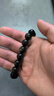 石玥珠宝精品12mm金眼天然黑曜石手串本命年转运珠水晶手链男女士款礼物 实拍图