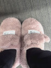 大嘴猴（paul frank）棉拖鞋女冬季情侣家居厚底保暖包跟月子棉鞋男PF915 实拍图