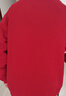 班尼路（Baleno）酒红色卫衣男女2026新款马年本命年长袖上衣服平安喜乐[烫金印花] 实拍图