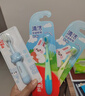 舒客宝贝儿童护齿牙刷套装双倍高密植毛细毛软毛2支装2-6岁小刷头颜色随机 实拍图