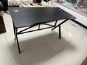 奥伦福特  电脑桌台式家用电竞游戏桌办公书桌简约书房写字桌子 碳纤维纹路单桌-120*60 升级款电竞桌 实拍图