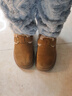 红蜻蜓毛毛鞋女冬款厚底加绒勃肯鞋雪地靴棉鞋WTC44660 驼色 39 实拍图