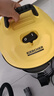 KARCHER德国卡赫 桶式吸尘器18L干湿吹三用家用工业开荒装修保洁地毯宠物大容量大功率超强大吸力WD1s 实拍图