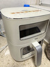 美的（Midea）空气炸锅0氟涂层2025新款上下双热源免翻面 家用大容量6.5L 可视窗口空气炸锅烤箱蒸烤一体KZC6520 实拍图