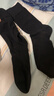 浪莎袜子男纯棉秋冬长袜抗菌防臭5A男士全棉长筒男袜皮鞋高筒袜共7双 实拍图